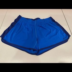 Nike Dri-fit shorts Womens M royal blue/navy blue